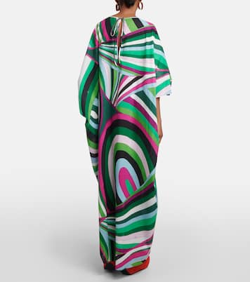 Robe longue Iride en coton | Pucci