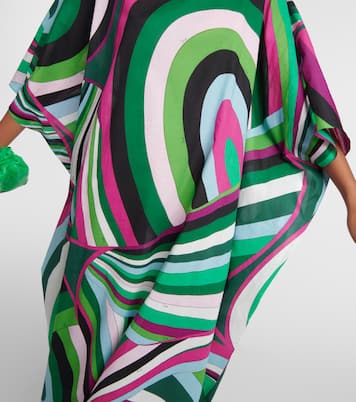 Robe longue Iride en coton | Pucci
