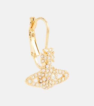 Ohrringe Grace Bas Relief mit Kristallen | Vivienne Westwood