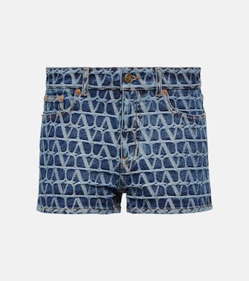 Shorts di jeans Toile Iconographe | Valentino
