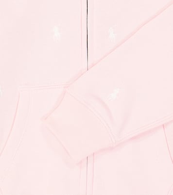 Sudadera con capucha de algodón con logo | Polo Ralph Lauren Kids