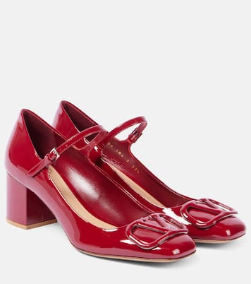 Salones Mary Jane VLogo Signature de piel | Valentino Garavani