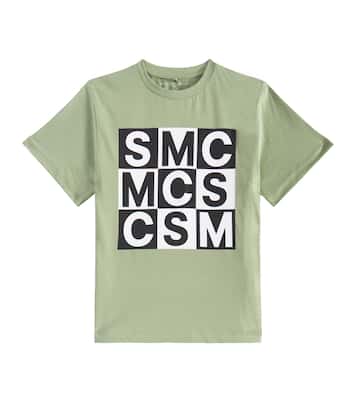 Camiseta de jersey de algodón estampada | Stella McCartney Kids