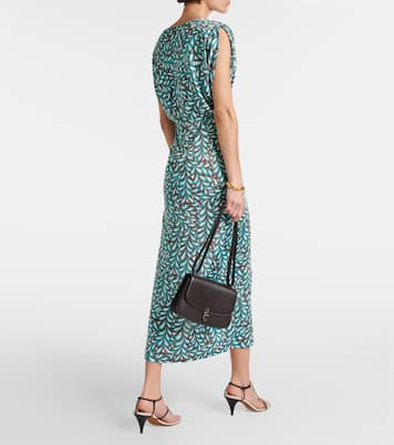 Williams printed jersey midi dress | Diane von Furstenberg