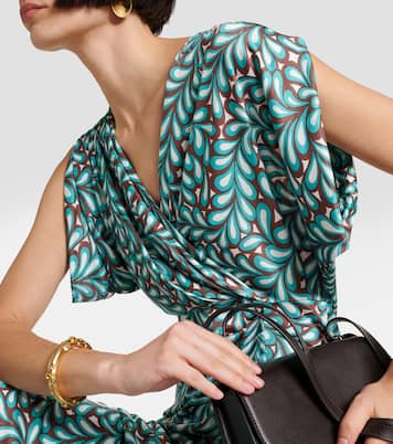 Williams printed jersey midi dress | Diane von Furstenberg