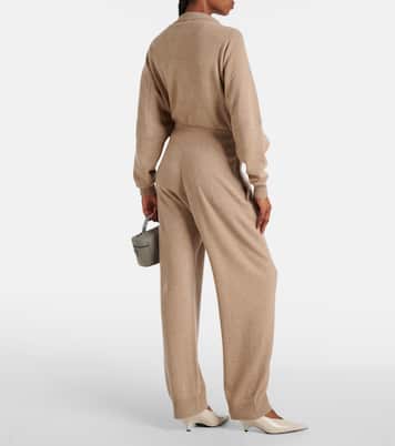 Pantaloni sportivi in cashmere e lana | Stella McCartney