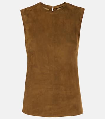 Top Miuccia en daim | Stouls
