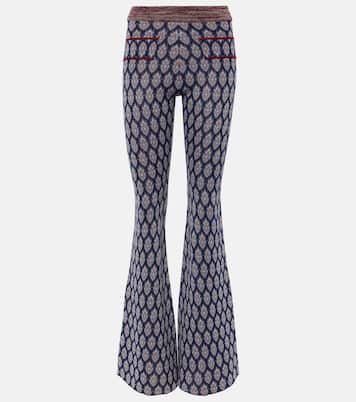 Pantalones flared de tiro alto | Etro