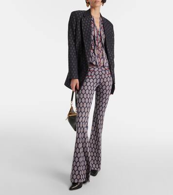 Pantalones flared de tiro alto | Etro