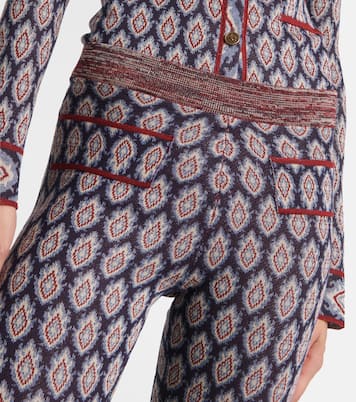 Pantalones flared de tiro alto | Etro