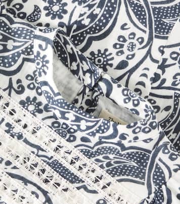 Blouse Jaipur en coton à volants | The New Society