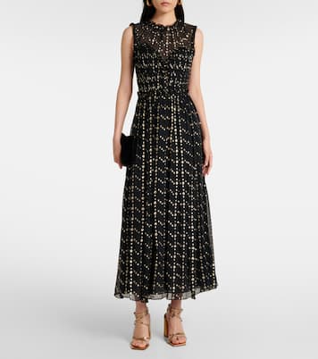 Abito midi Kasia in misto seta | Ulla Johnson
