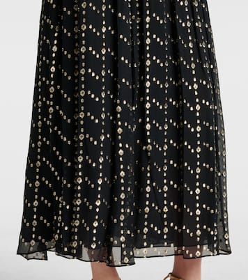 Abito midi Kasia in misto seta | Ulla Johnson