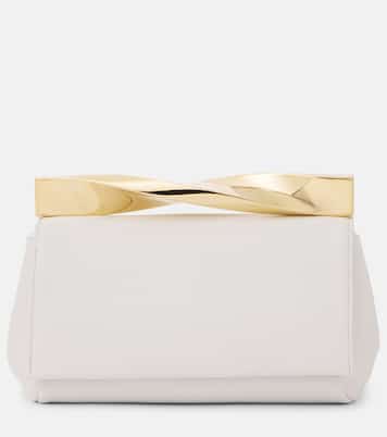 Clutch Twist Mini aus Leder | Aquazzura