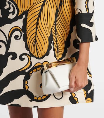 Clutch Twist Mini aus Leder | Aquazzura