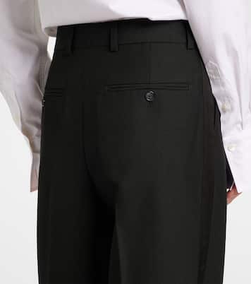 Pantaloni regular in twill a vita alta | Toteme