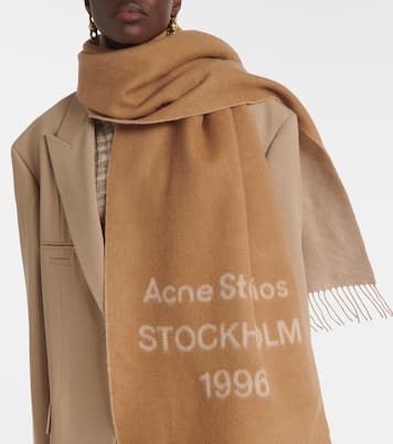 Sciarpa in lana con logo | Acne Studios