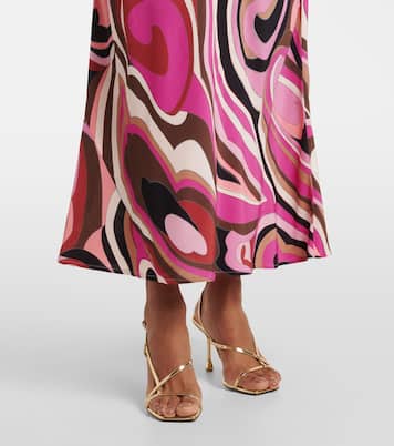 Robe longue Alondra imprimée | Rixo