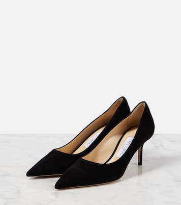 Escarpins Love 65 en daim | Jimmy Choo