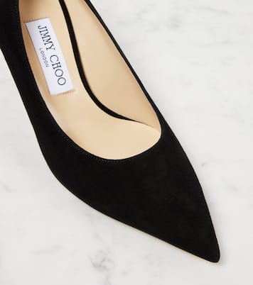 Escarpins Love 65 en daim | Jimmy Choo
