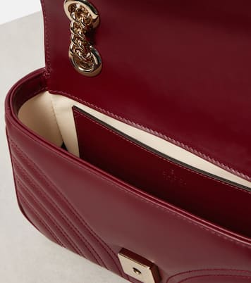 Borsa a spalla GG Marmont Mini in pelle | Gucci