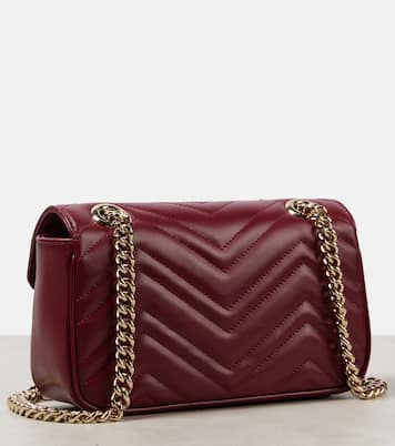 Borsa a spalla GG Marmont Mini in pelle | Gucci