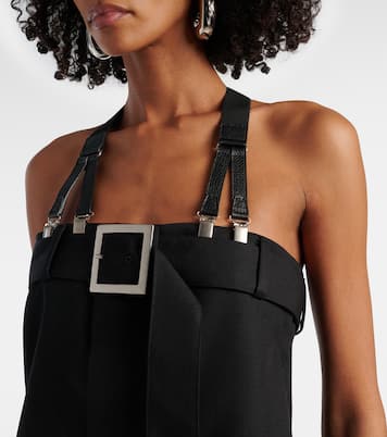 Virgin wool minidress | Jean Paul Gaultier