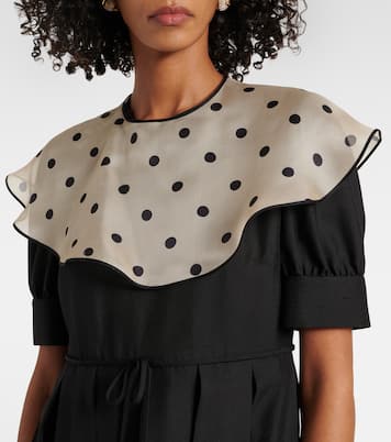 Robe en soie à pois | Valentino