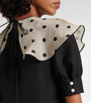 Robe en soie à pois | Valentino