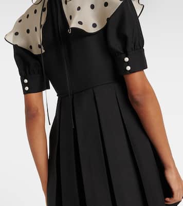 Robe en soie à pois | Valentino