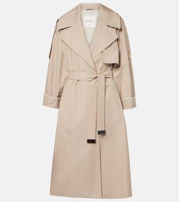 Trench oversize in twill | Max Mara