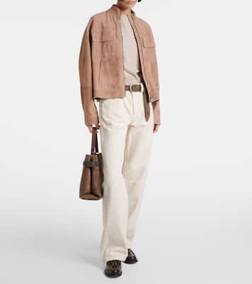 Veste en cuir | Brunello Cucinelli