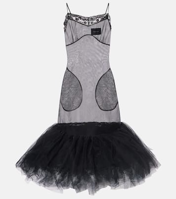 Abito sottoveste con tulle | Simone Rocha