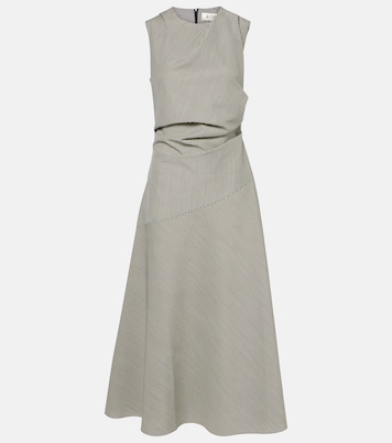Maxikleid aus einem Wollgemisch | Róhe