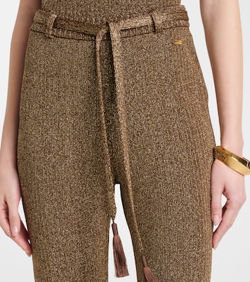 Pantalon ample en lamé | Tom Ford