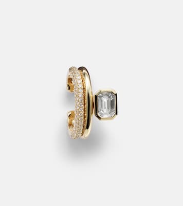 Boucle d'oreille en or 18 ct et diamants | Shay Jewelry