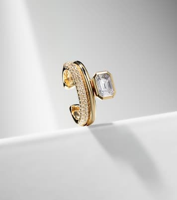 Boucle d'oreille en or 18 ct et diamants | Shay Jewelry