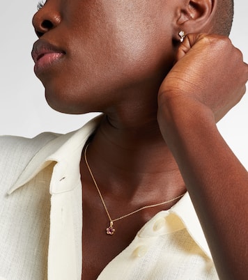 Collana Festival in oro 14kt con tormalina | Stone and Strand