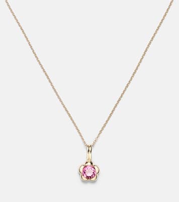 Collana Festival in oro 14kt con tormalina | Stone and Strand