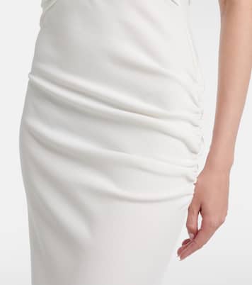  Crystal Pin Cutaway embellished maxi dress  | Christopher Esber