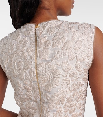 Robe en lamé | Carolina Herrera