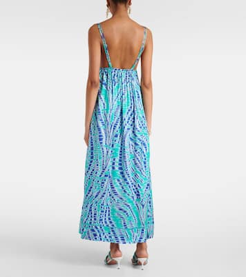 Abito sottoveste Cassandra in raso | Poupette St Barth