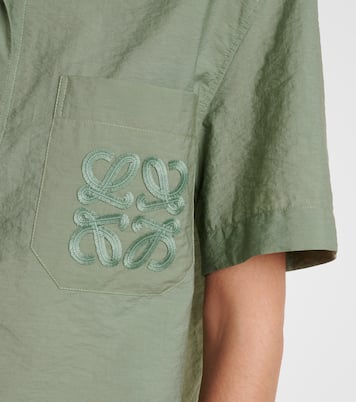 Chemise Anagram en coton mélangé | Loewe