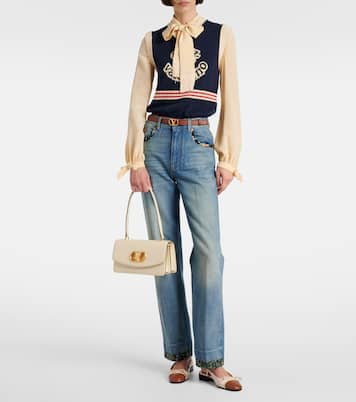 Vain VLogo leather tote bag | Valentino Garavani