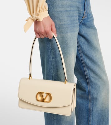 Vain VLogo leather tote bag | Valentino Garavani