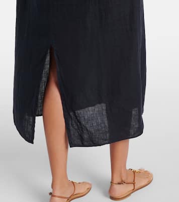 Abito midi Maeve in lino | Velvet