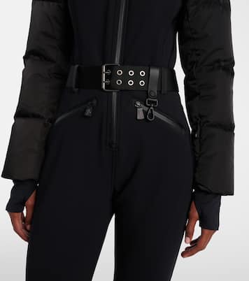 Belted down ski suit | Moncler Grenoble