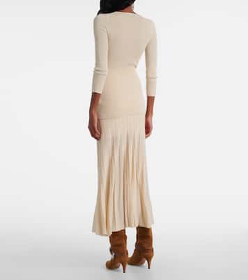 Top Felicia en mezcla de algodón acanalado | Isabel Marant