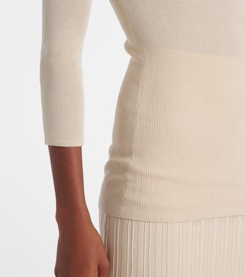 Top Felicia en mezcla de algodón acanalado | Isabel Marant