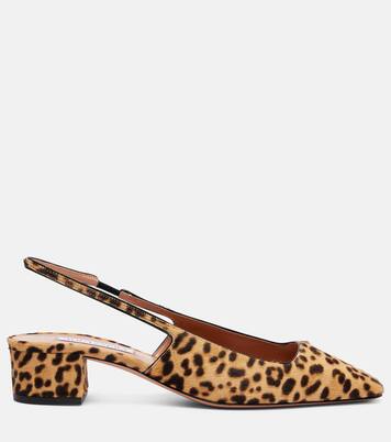 Slingback-Pumps Ginza 35 aus Kalbshaar | Aquazzura